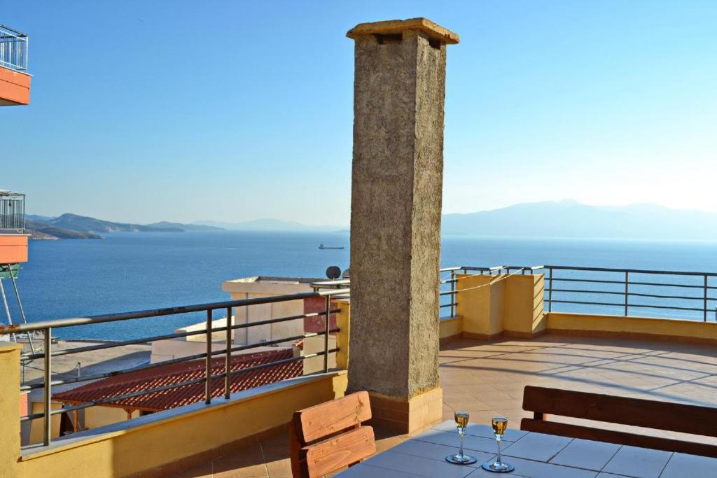 Apartment Elena-1 Sarandë エクステリア 写真