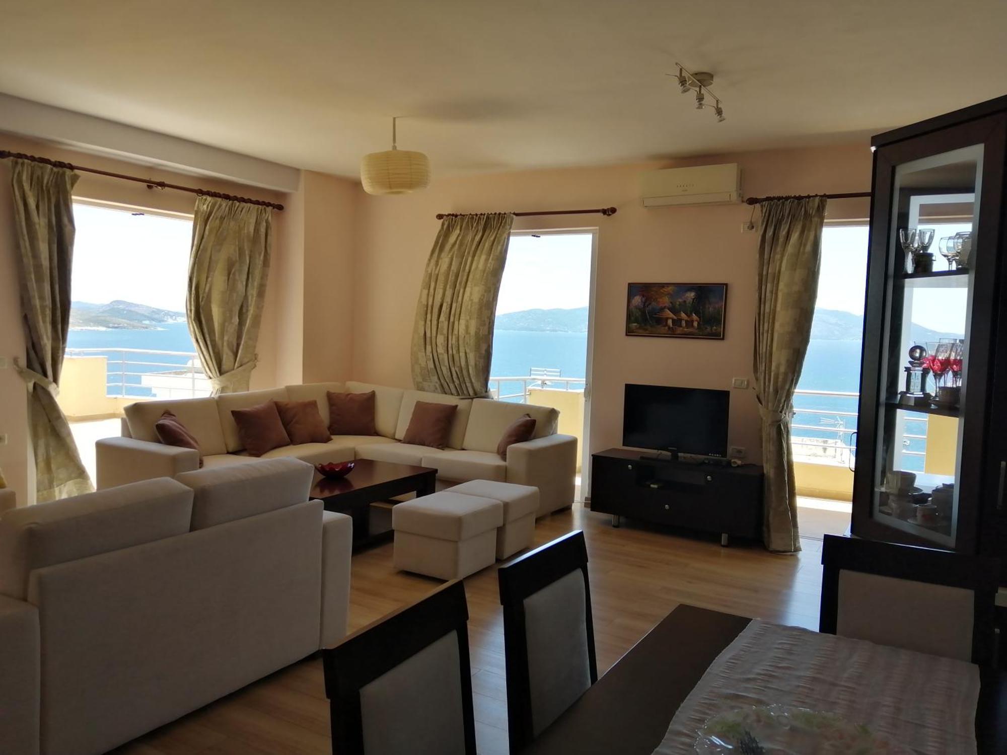 Apartment Elena-1 Sarandë エクステリア 写真